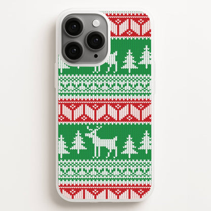 Christmas Jumper Pattern Christmas Phone Case for iPhone, Samsung Galaxy and Google Pixel