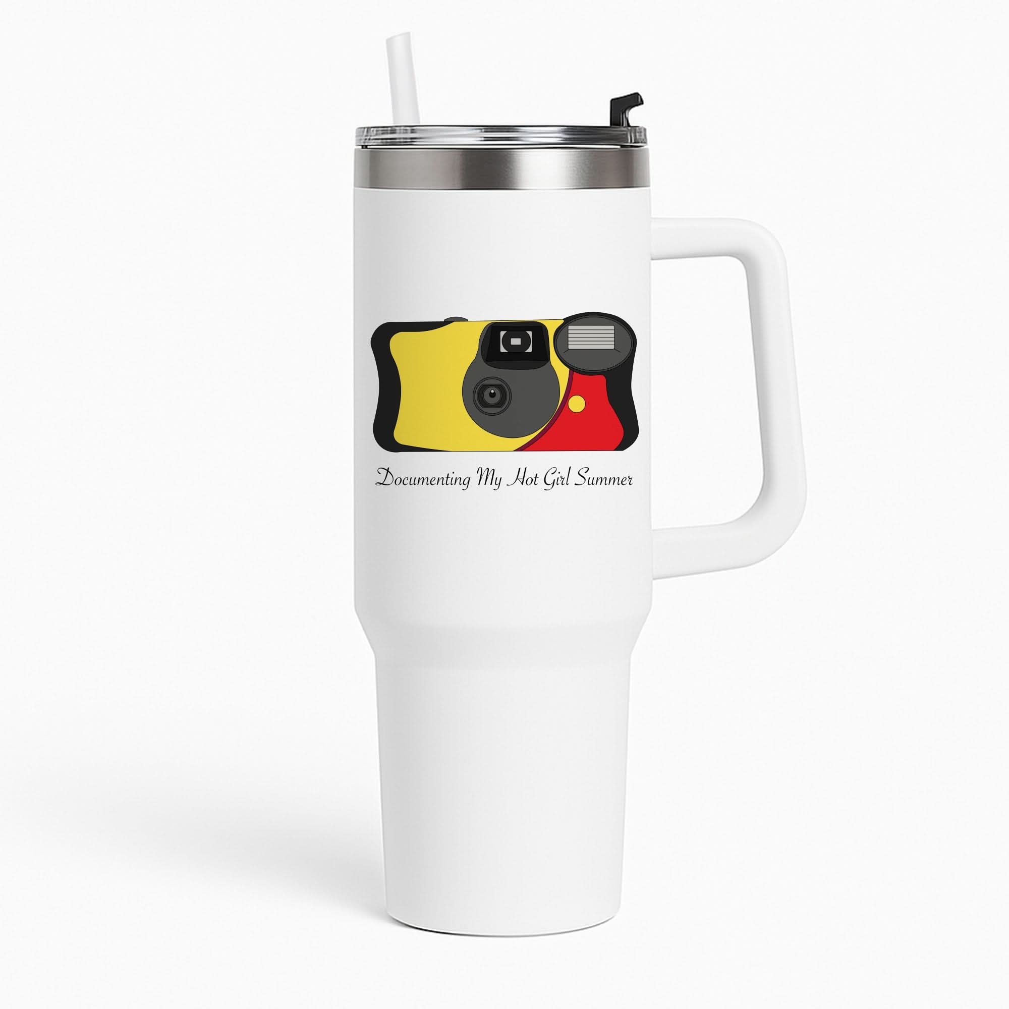 Documenting My Hot Girl Summer Camera Tumbler