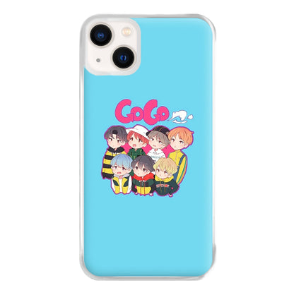 Go Go K-Pop Band Cartoon Phone Case