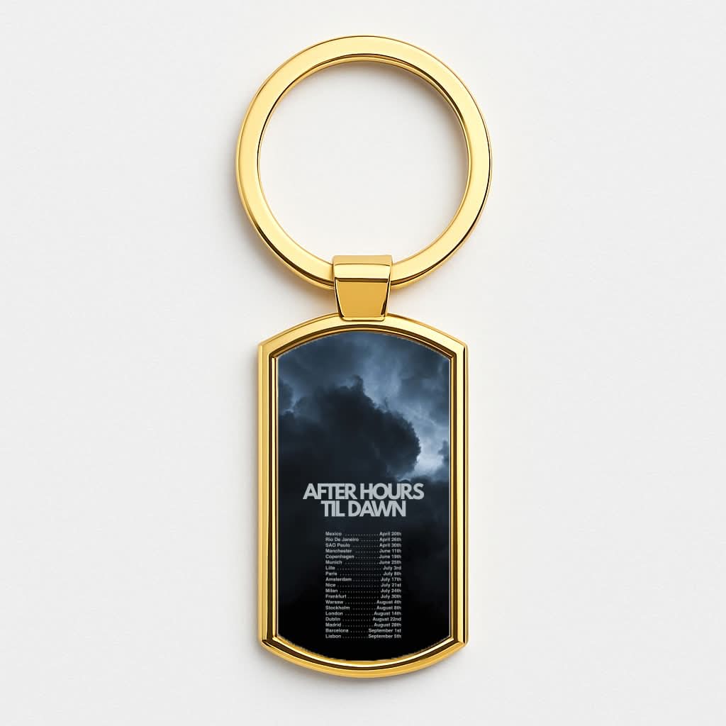 2026 Tour AHTD Gold Keyring