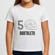 Bortoleto Helmet 2026 Kids T-Shirt 3