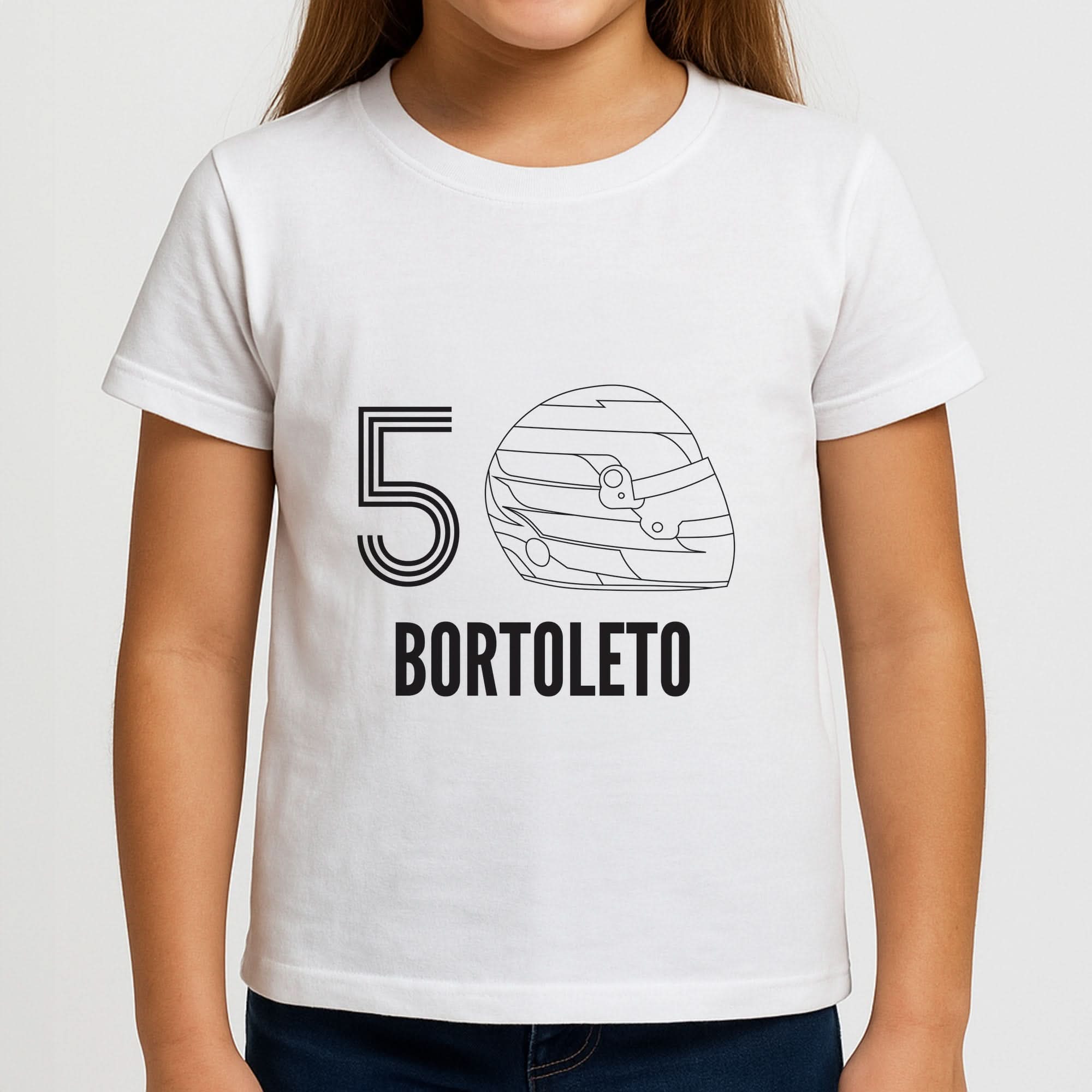 Bortoleto Helmet 2026 Girls T-Shirt