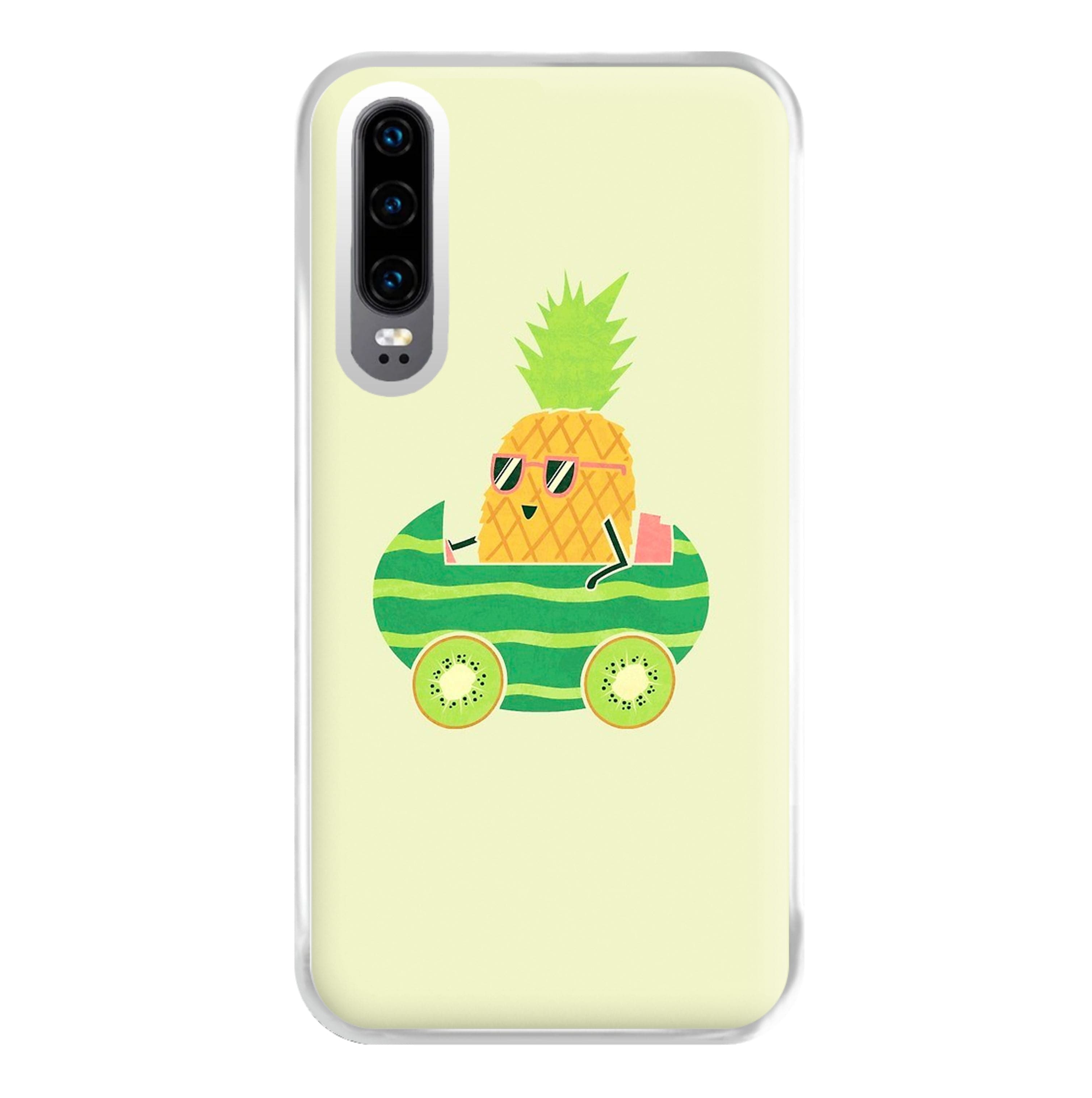 Summer Drive Pineapple Phone Case