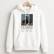 Fender Orange Song List Hoodie 1