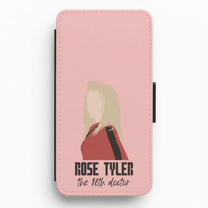 Rose The 16th Doctor Flip / Wallet Phone Case