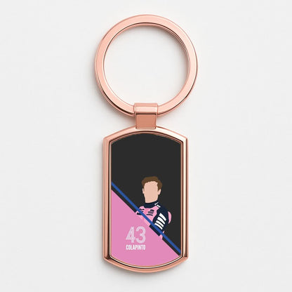 Colapinto 2026 Rose Gold Keyring