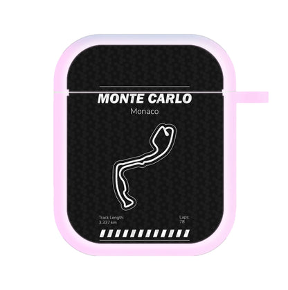 Monte Carlo Circuit AirPods Case