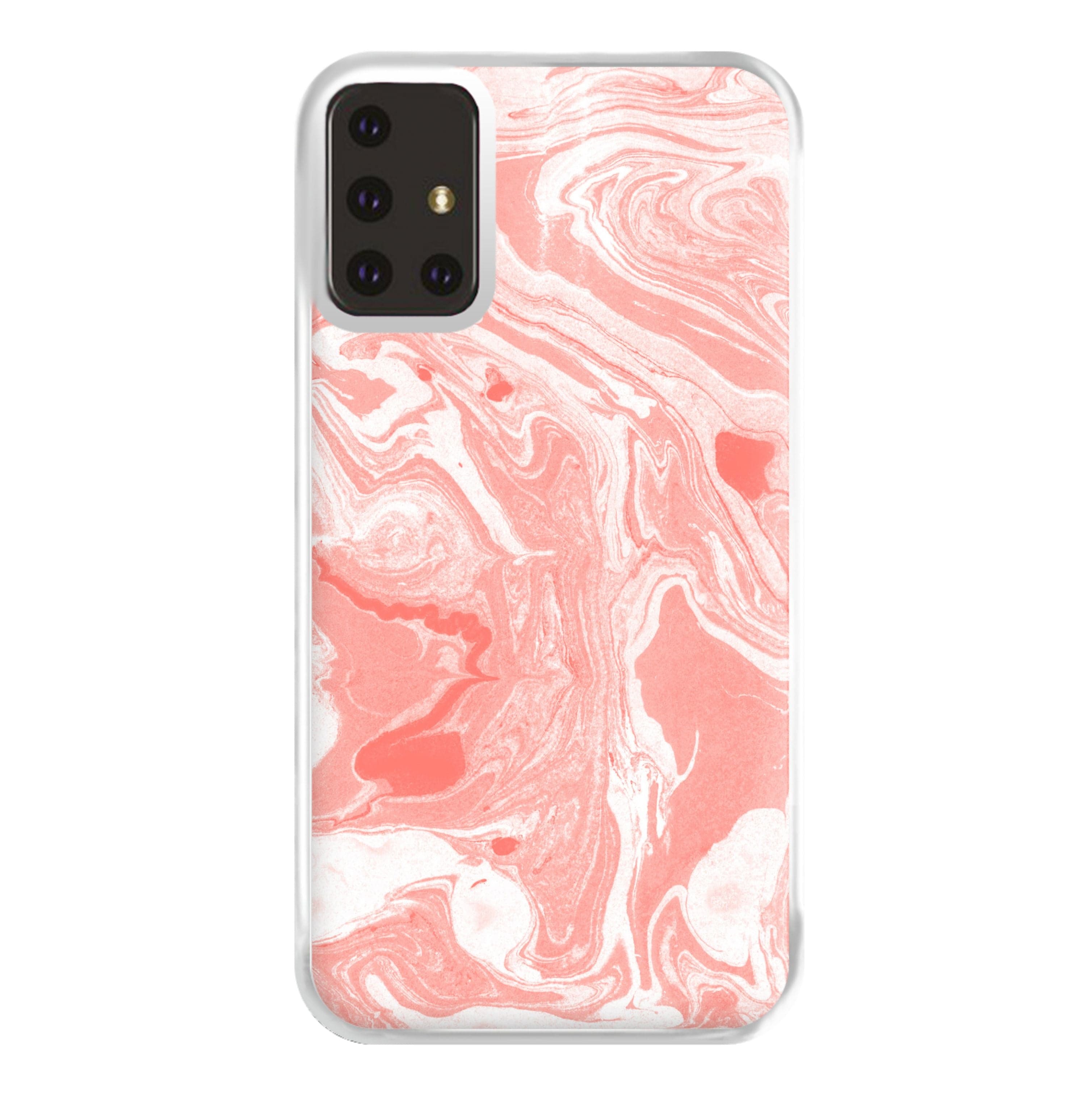 Pink Swirly Marble Phone Case