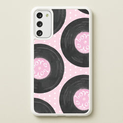Thrifted Vinyl Polka Pattern Galaxy A41 Case