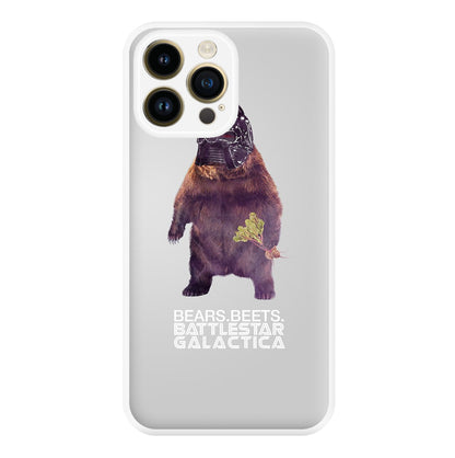 Bears Beets Battlestar Galactica Phone Case