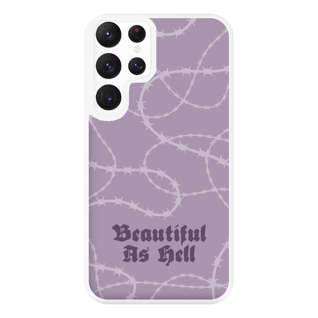 Beautiful As Hell Pattern Galaxy S22 Ultra Case