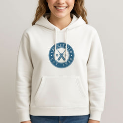 Cricket Badge Womans Hooded Sweatshirt
