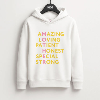 Mother Anagram Kids Hoodie