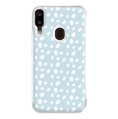 Pastel Blue Dots Phone Case