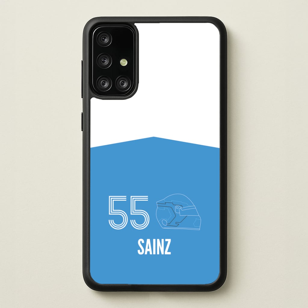 Sainz Helmet 2026 Galaxy A71 Case