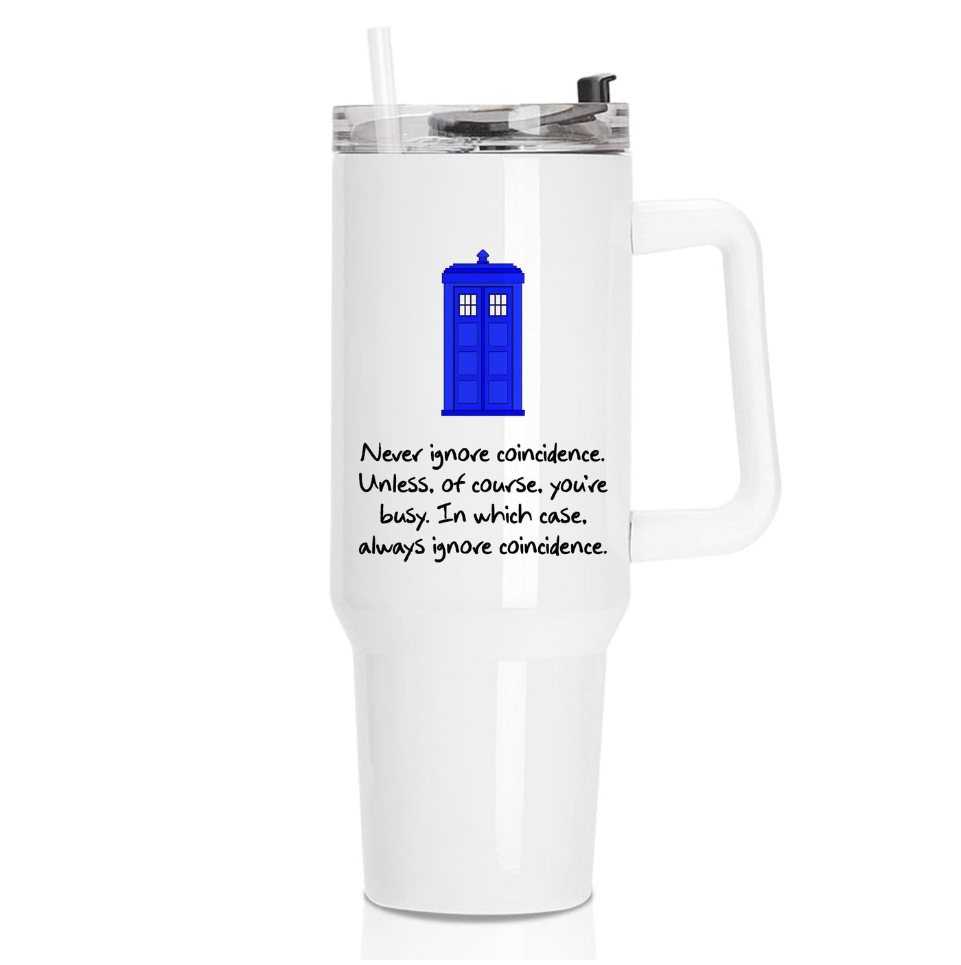 Never Ignore Coincidence - Doctor Who Tumbler