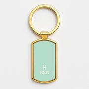 Pisces Pastel Zodiac Luxury Keyring 3