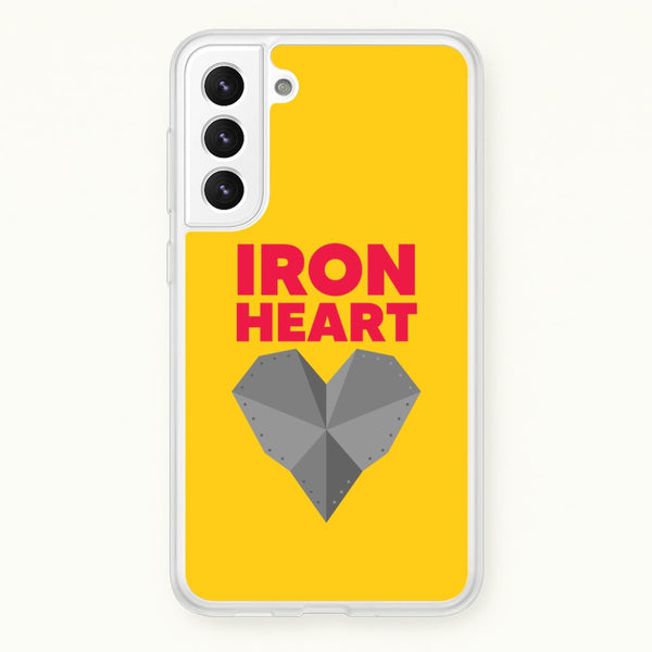 Metal Heart Galaxy S21 Plus Case