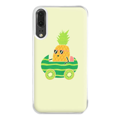 Summer Drive Pineapple Phone Case