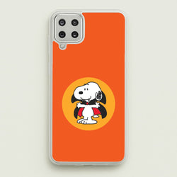 Cartoon Beagle Vampire Galaxy A12 Case