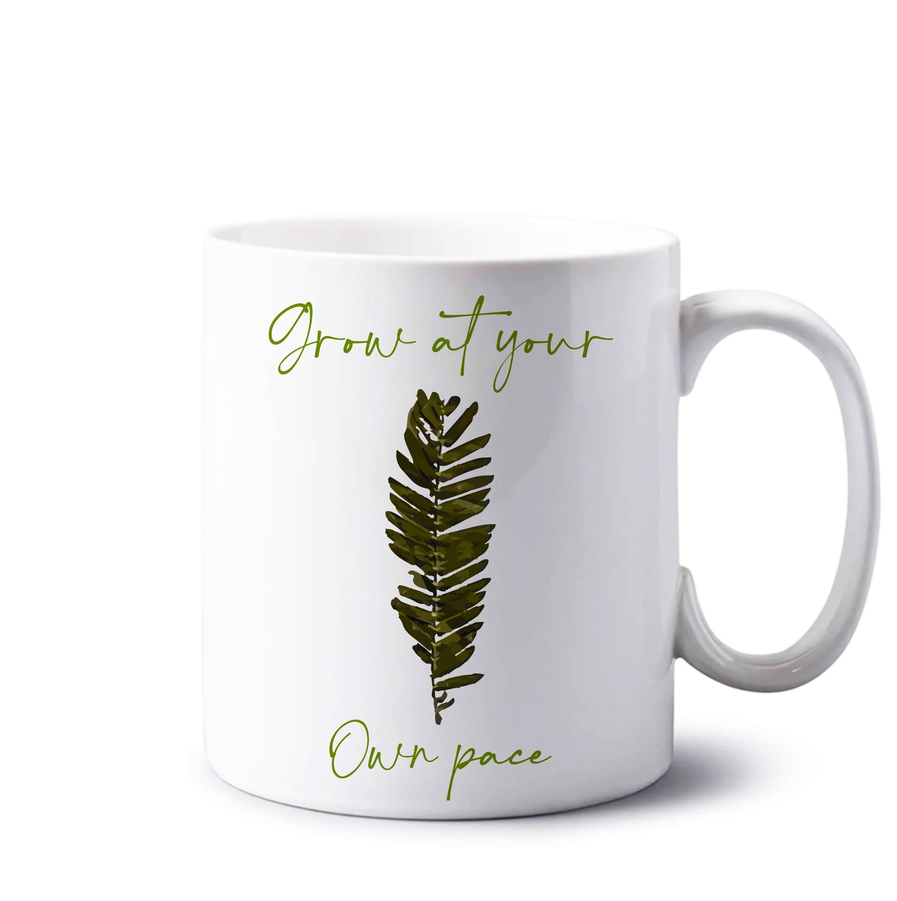 Grow At Your Own Pace Fern Mug
