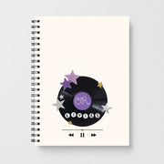 Amethyst Vinyl Scrapbook Notebook 1