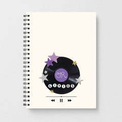 Amethyst Vinyl Scrapbook Notebook