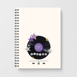 Amethyst Vinyl Scrapbook Notebook