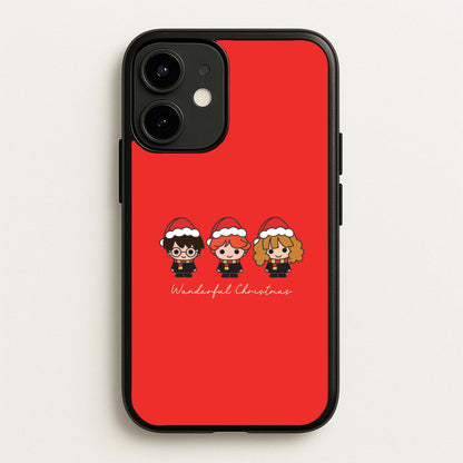 Wizards With Christmas Hats iPhone 12 Mini Case