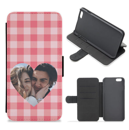 Valentine's Heart Flip / Wallet Phone Case