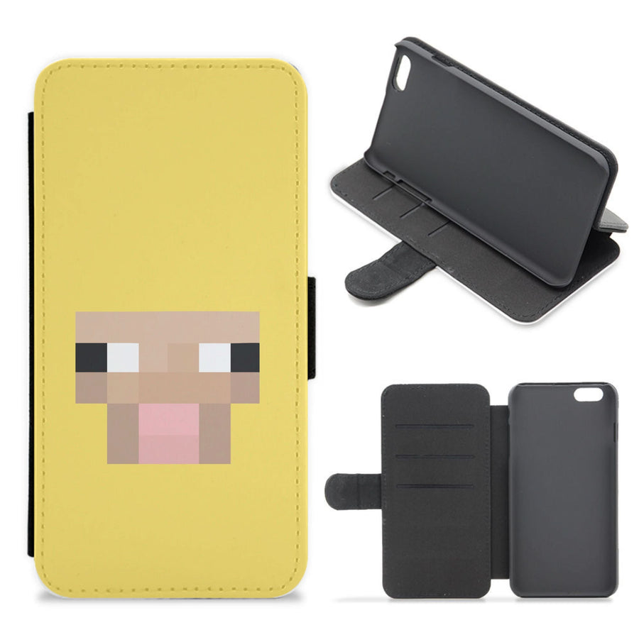 Yellow Sheep Flip / Wallet Phone Case