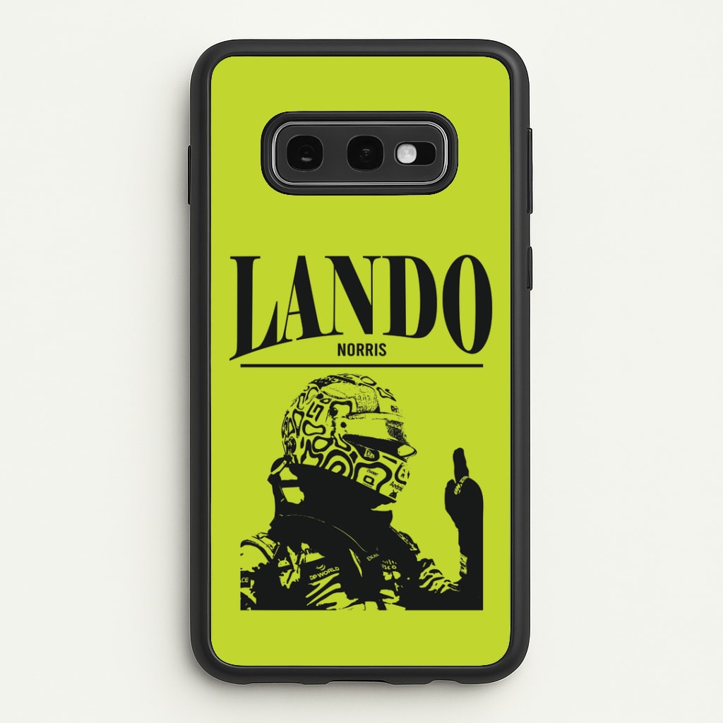 Lando Black And Green  Galaxy S10e Case