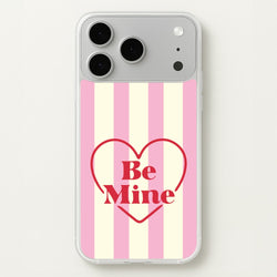 Be Mine Stripey iPhone 17 Pro Case