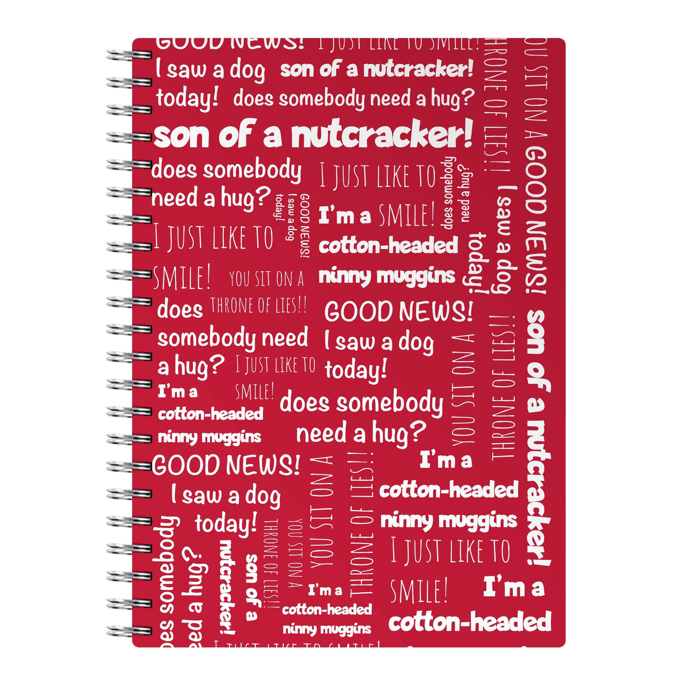 Elf Quotes Notebook