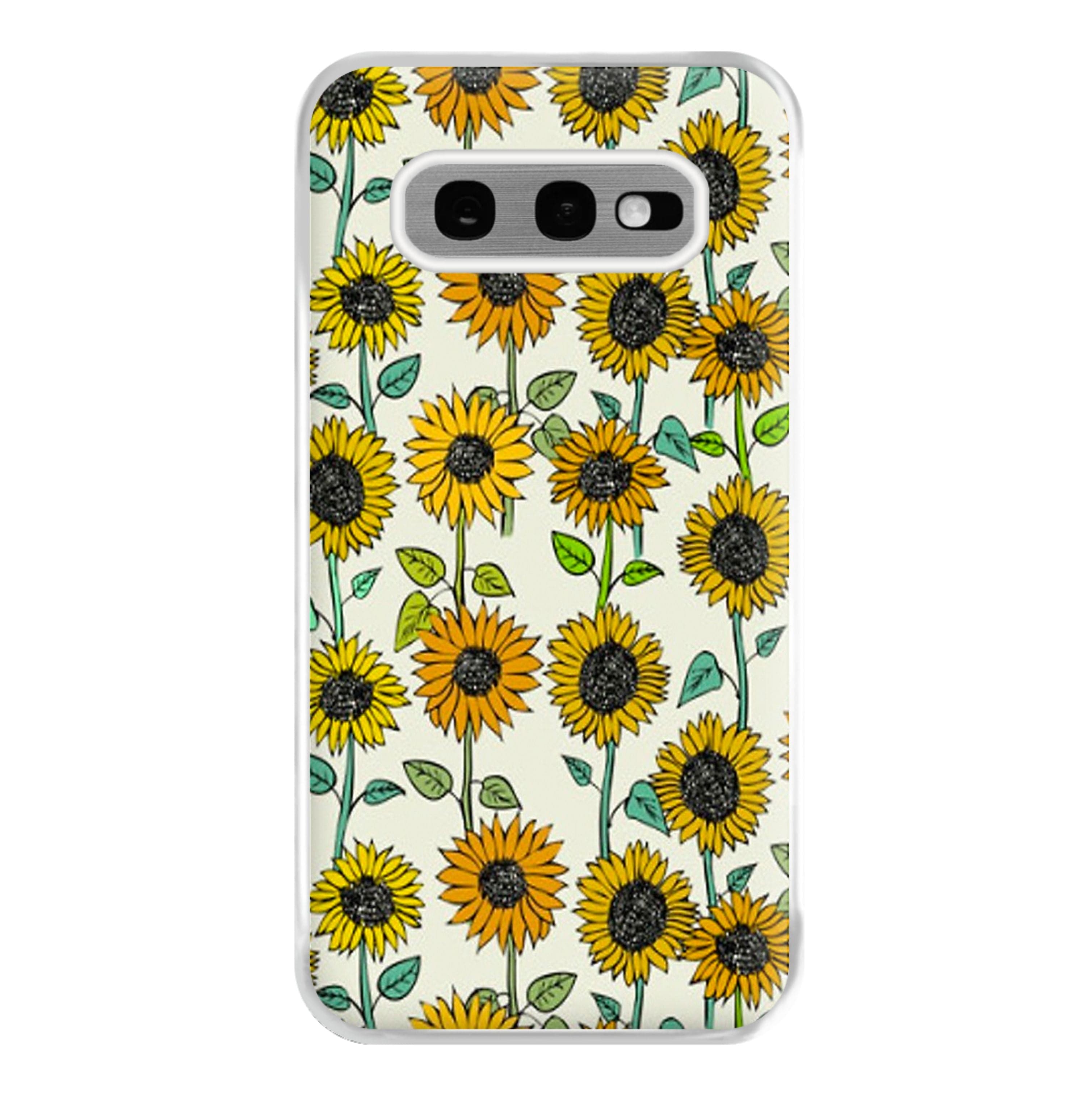 Painted Sunflowers Phone Case