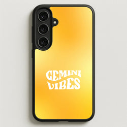 Gemini Vibes Gradient Zodiac Galaxy S25FE Case