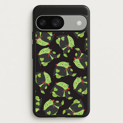 Vampire Frog Pattern  - Halloween Google Pixel 9 / 9 Pro Case