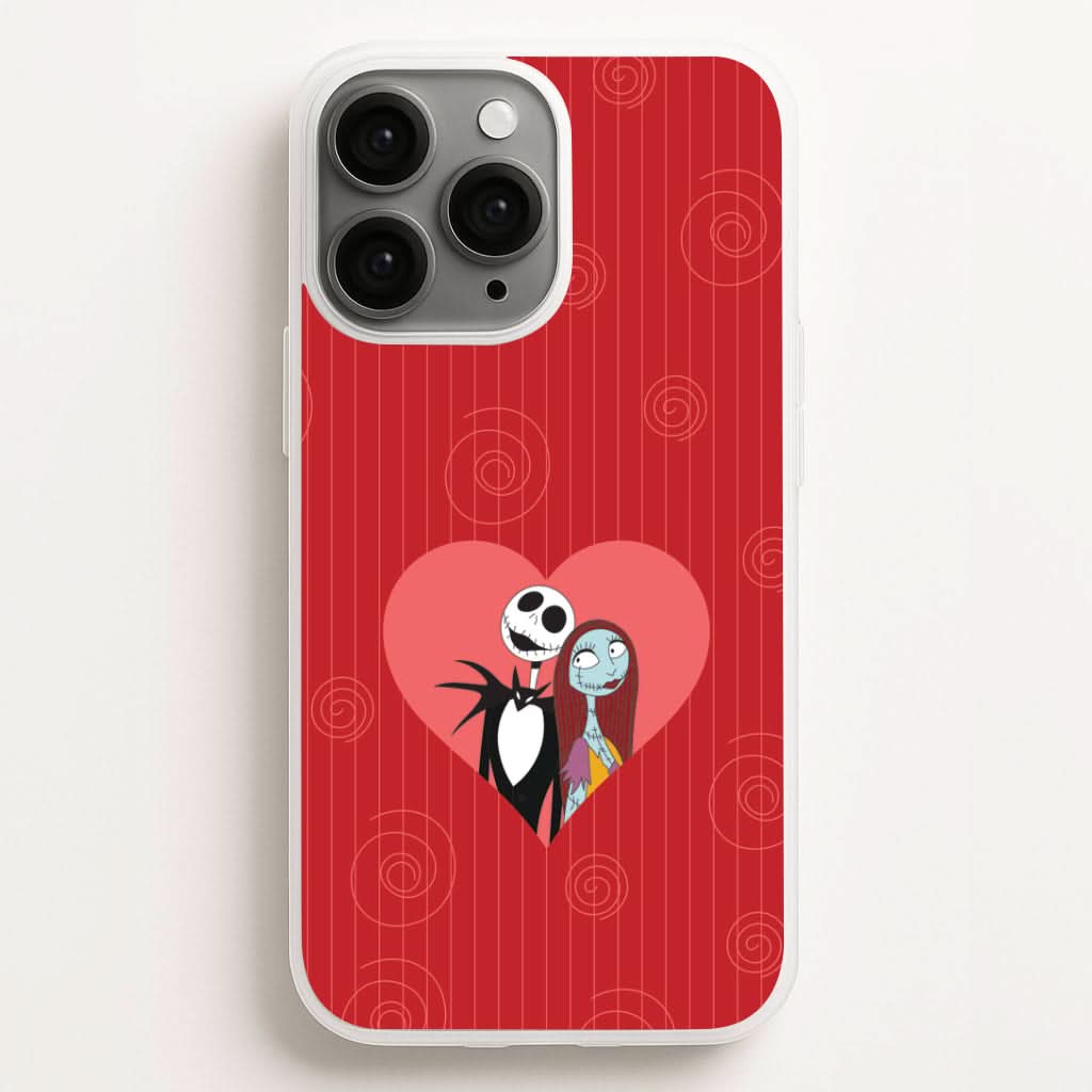 J And S Heart Phone Case
