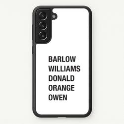 Take Band Members Names Galaxy S22 Plus Case