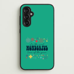 The Most Wonderful Time Of The Year Geometric Galaxy A14 Case