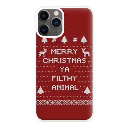 Merry Christmas Ya Filthy Animal Phone Case