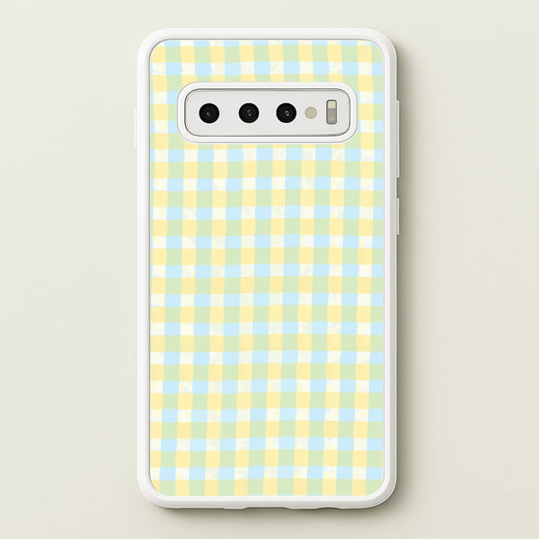 Lemonade Gingham Galaxy S10 Case