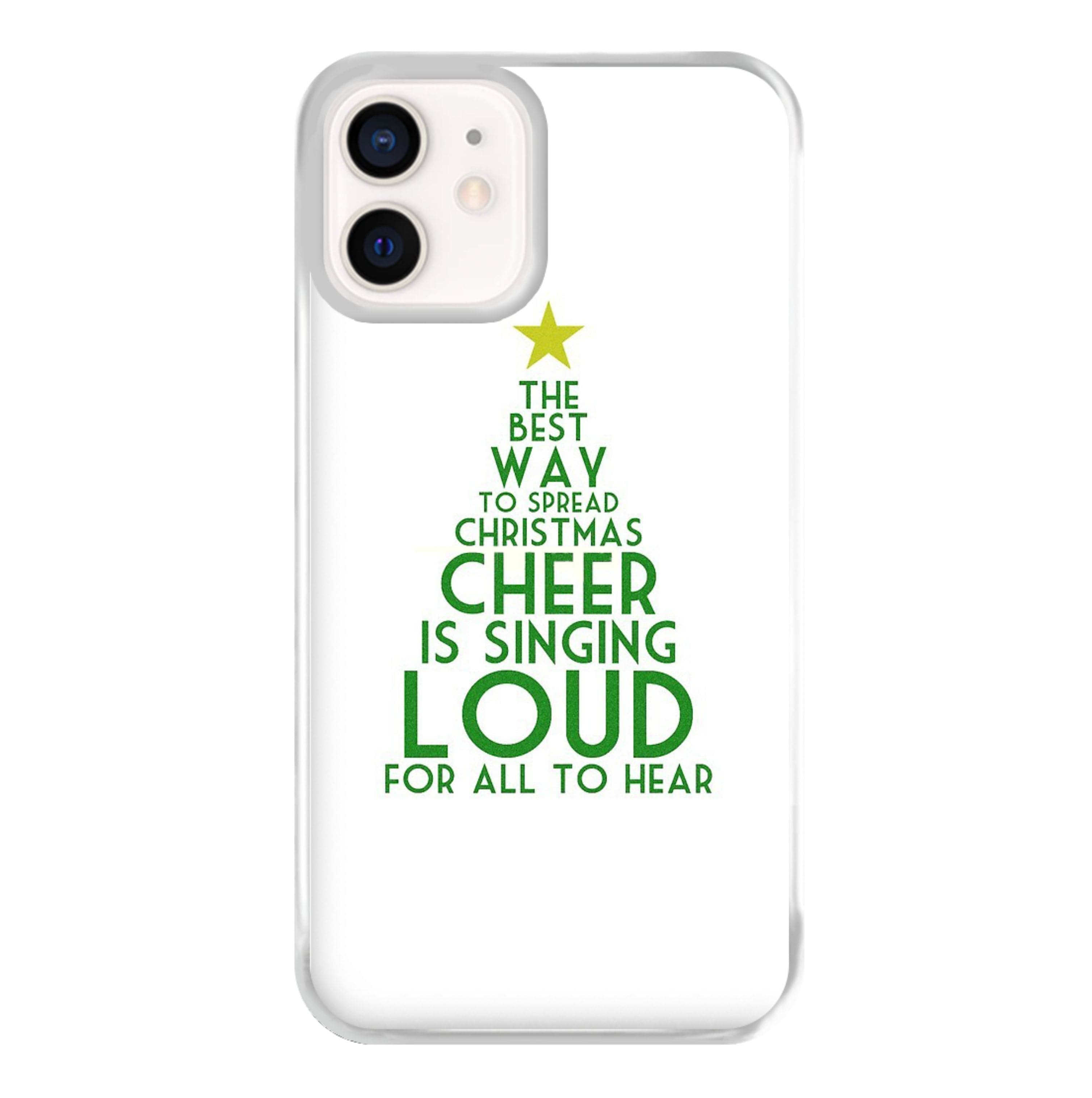 The Best Way To Spread Christmas Cheer - Elf Phone Case