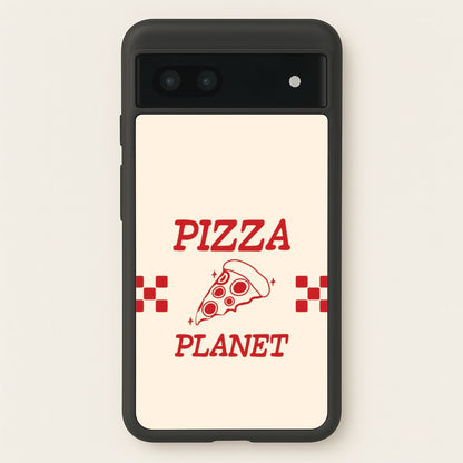 Retro Pizza Planet  Google Pixel 7a Case