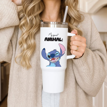 My Sprit Animal Blue Alien Tumbler