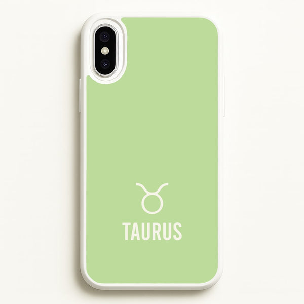 Taurus Pastel Zodiac iPhone XS Max Case
