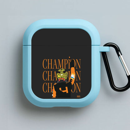 Lando Champion 2025 Blue AirPods Case