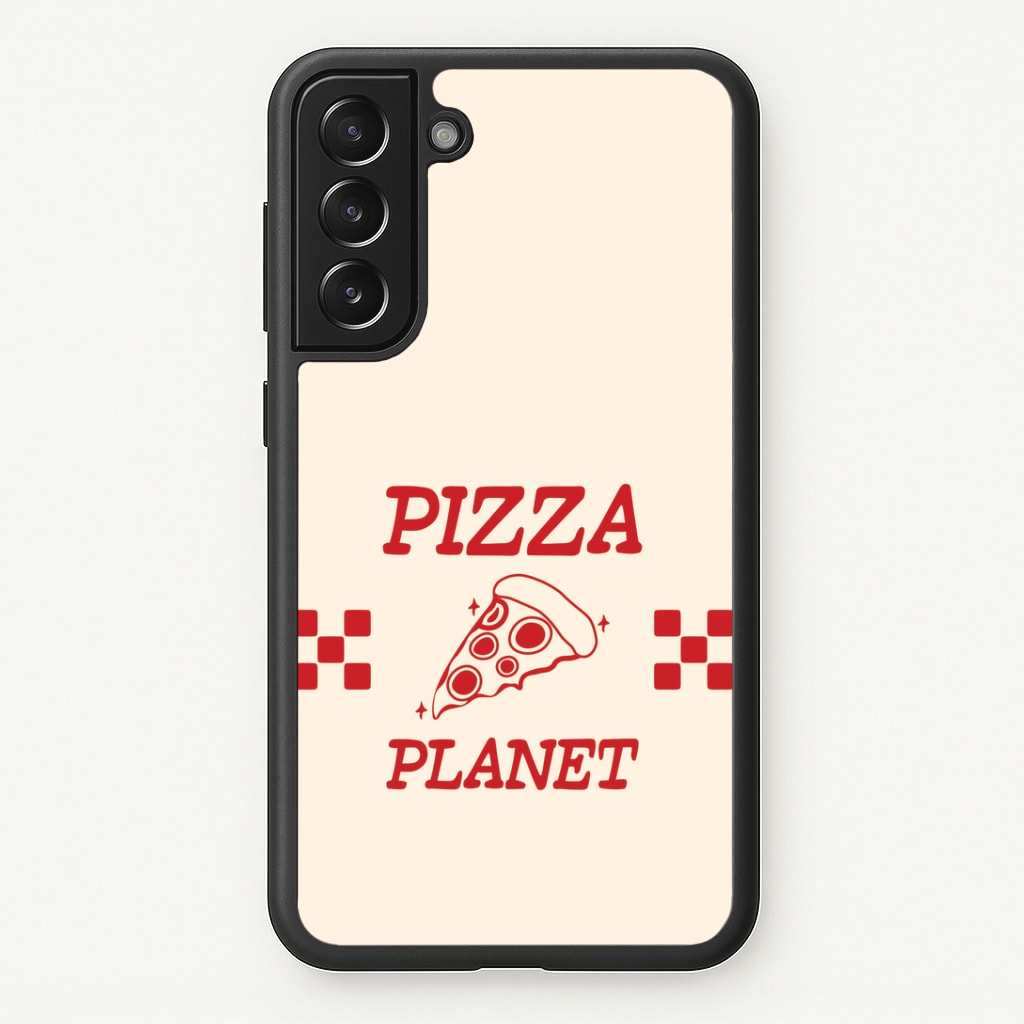 Retro Pizza Planet  Galaxy S21 Case
