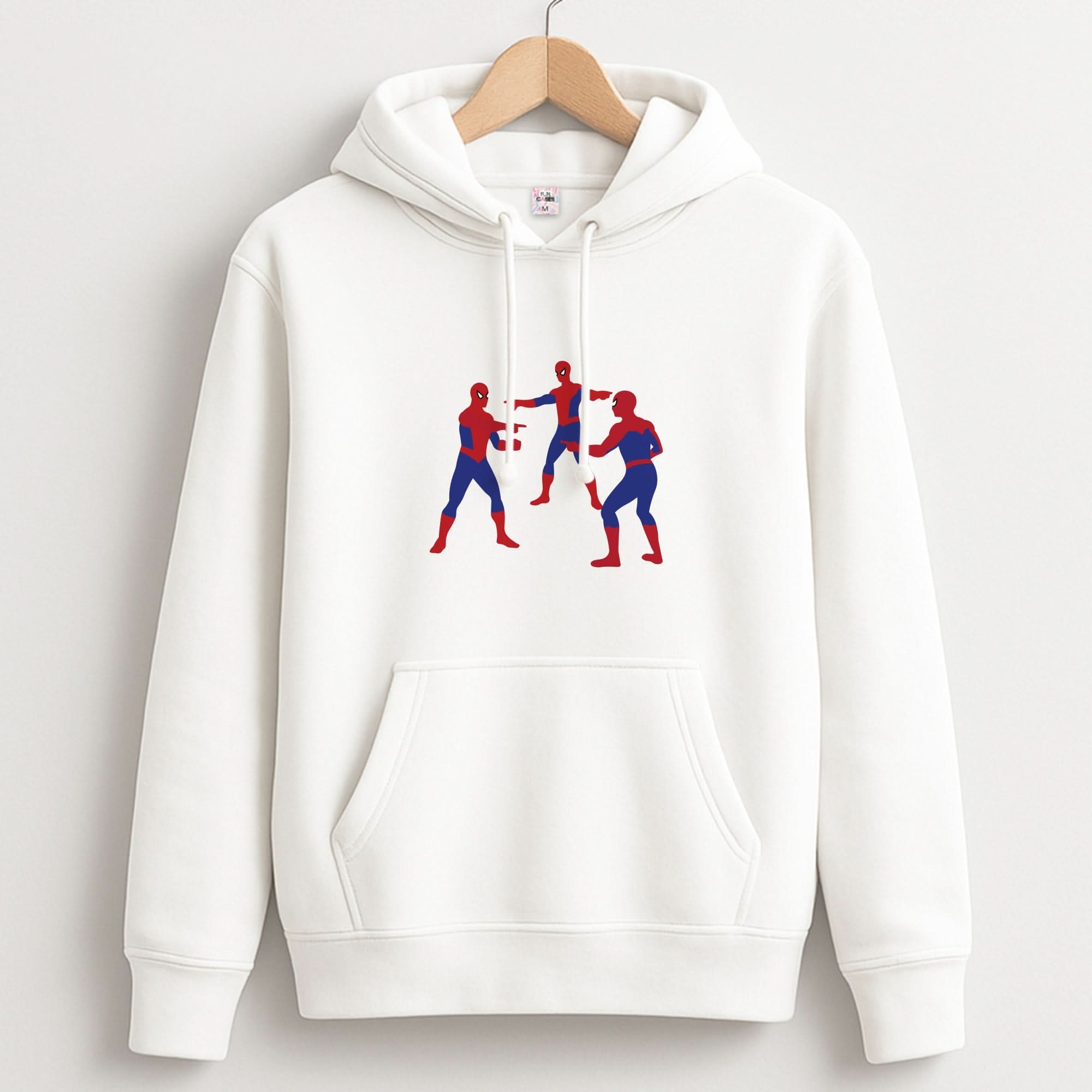 Spider Hero Pointing Meme Unisex Hoodie
