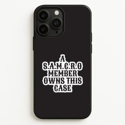 SAMCRO Member iPhone 11 Pro Case